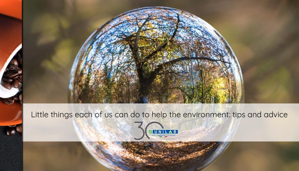 unilab heat transfer blog little things help the environment tips advice