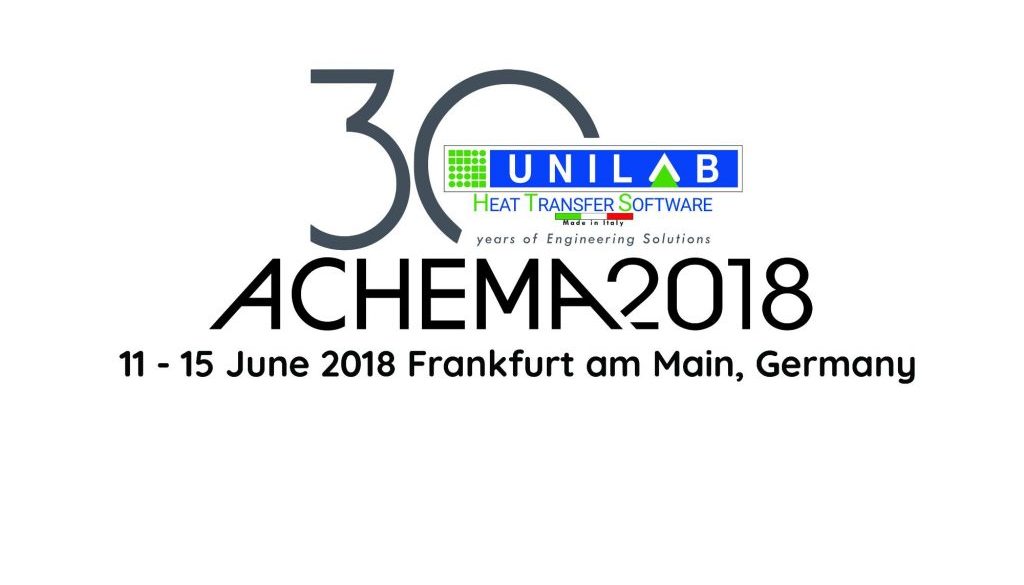 unilab heat transfer software blog achema 2018