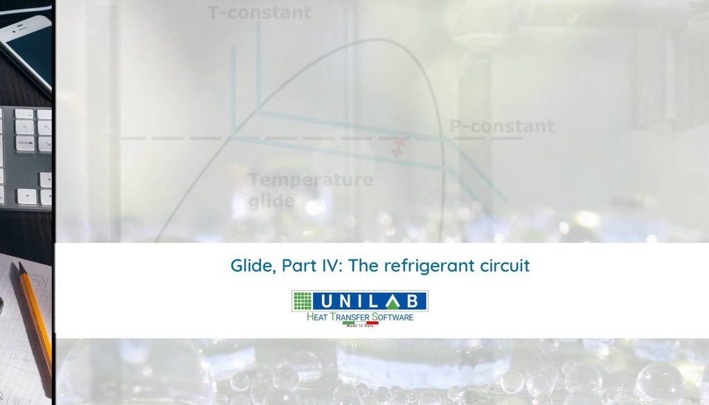 Glide, Part IV The refrigerant circuit UNILAB Heat Transfer Software
