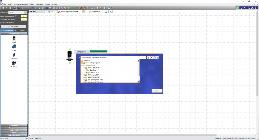 unilab blog software scambio termico SHARK 2