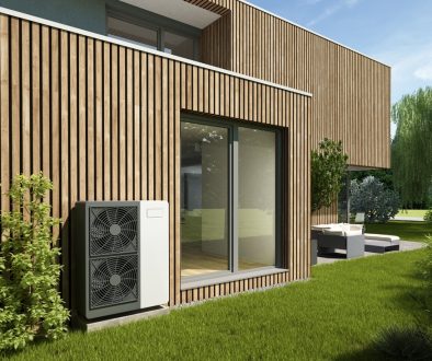 3d,Rendering,Of,A,Modern,Wooden,Villa,With,Electrical,Heat