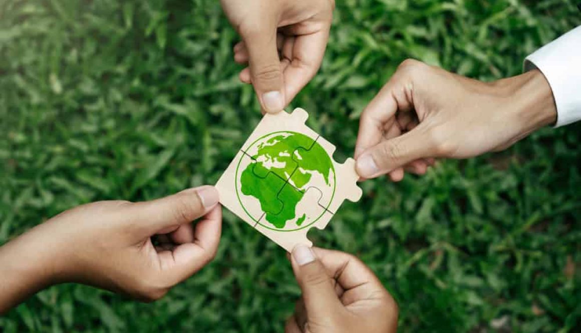 World,Environment,Day.,Business,,Corporate,And,Community,Cooperation,For,Environment