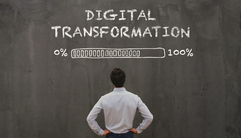 Digital Transformation Concept In Business, Disruption