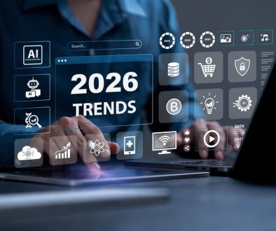 2026,Trends,Concept.,Businessman,With,2026,Trends,And,Icons,Representing