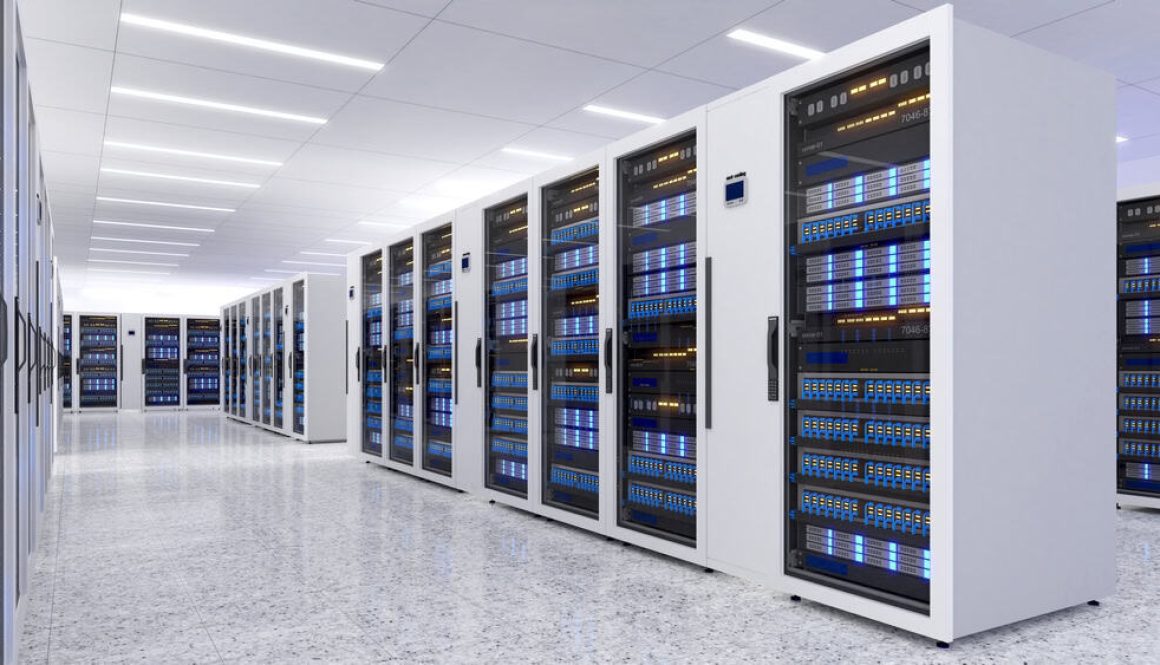 Shot,Of,Data,Center,With,Multiple,Rows,Of,Fully,Operational