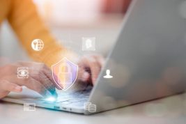 Cyber,Security,And,Data,Protection,On,Internet.,Person,Touching,Virtual