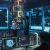 Engineers,Collaborating,On,Quantum,Computer,Development,,Analyzing,Data,On,Advanced